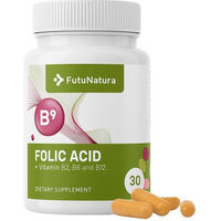 Produktbild von FutuNatura Folsäure Folat B9 Kapseln für Schwangere und Stillende