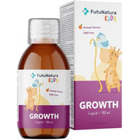 Produktbild von FutuNatura Growth Nahrungsergänzung für Kinder und Heranwachsende pflanzlicher Ursprung flüssig 150 ml