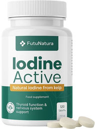 FutuNatura Jod Active Braunalge Kelp Tabletten 120 Stück – Bild 1 von 1