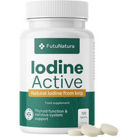 Produktbild von FutuNatura Jod Active Braunalge Kelp Tabletten 120 Stück