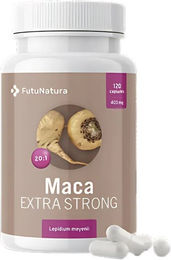 FutuNatura Maca 20:1 Kapseln vegan ohne Zusatzstoffe 120 Stück – Bild 1 von 1