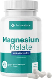 FutuNatura Magnesium-Malat 2000 mg mit Vitamin B6 vegan 180 Kapseln – Bild 1 von 1