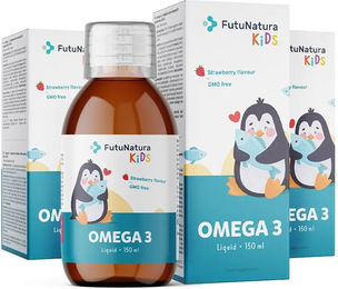 FutuNatura Omega 3 für Kinder - Flüssig mit DHA und EPA - glutenfrei – Bild 1 von 1