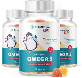 FutuNatura Omega-3 Gummis für Kinder zuckerfrei 180 Stück – Bild 1 von 1