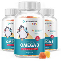 Produktbild von FutuNatura Omega-3 Gummis für Kinder zuckerfrei 180 Stück