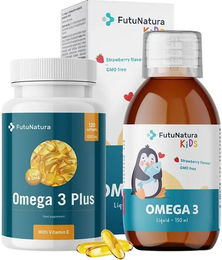 FutuNatura Omega-3 Kapseln Family Pack für Kinder und Erwachsene – Bild 1 von 1