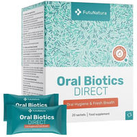 Produktbild von FutuNatura Oral Biotics DIRECT Probiotika in Sticks für Verdauung und Mundhygiene
