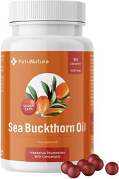 FutuNatura Sanddornöl 1200 mg Kapseln vegan – Bild 1 von 1