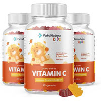 Produktbild von FutuNatura Vitamin C Gummies für Kinder zuckerfrei und ohne Zusatzstoffe 180 Stück