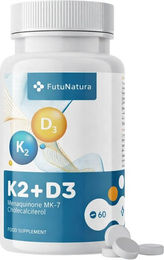 FutuNatura Vitamin K2 + D3 Tabletten für Erwachsene – Bild 1 von 1