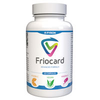 Produktbild von Fyron Friocard Vegan Kapseln mit 22 Vitaminen und Mineralien 60 Stück