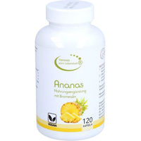 Produktbild von G & M Naturwaren Bromelain Ananas Enzyme Kapseln 120 Stück