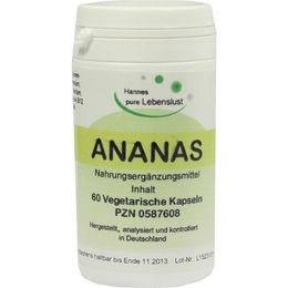 G & M Naturwaren Bromelain Ananas Enzyme Kapseln 60 Stück – Bild 1 von 1