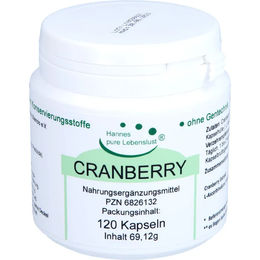 G & M Naturwaren Cranberry Kapseln 120 Stück – Bild 1 von 1