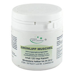 G & M Naturwaren Grünerlippmuschel Kapseln vegetarisch 120 Stück – Bild 1 von 1