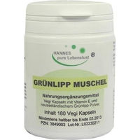Produktbild von G & M Naturwaren Grünlipp Muschelextrakt Vegetarische Kapseln