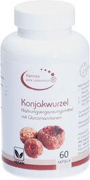 G & M Naturwaren Import GmbH Konjakwurzelextrakt Glucomannan Kapseln 60 Stück – Bild 1 von 1