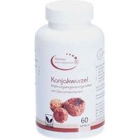 Produktbild von G & M Naturwaren Import GmbH Konjakwurzelextrakt Glucomannan Kapseln 60 Stück