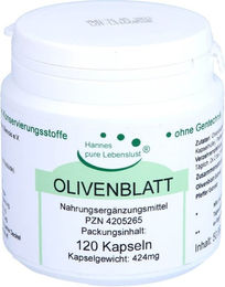 G & M Naturwaren Olivenblatt Extrakt Vegetarische Kapseln 120 Stück – Bild 1 von 1