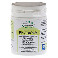 Produktbild von G & M Naturwaren Rhodiola Rosea 3% Vegetarische Kapseln 180 Stück