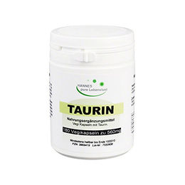 G & M Naturwaren Taurin Vegetarische Kapseln 180 Stück – Bild 1 von 1