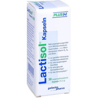 Produktbild von Galactopharm Lactisol Kapseln Plus 30 Kapseln für Erwachsene und Kinder