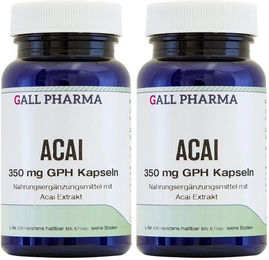 GALL PHARMA ACAI 350 mg Kapseln glutenfrei und laktosefrei – Bild 1 von 1