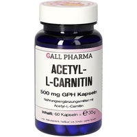 Produktbild von GALL PHARMA Acetyl-L-Carnitin 500 mg Kapseln, 60 Stück