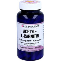 Produktbild von GALL PHARMA Acetyl-L-Carnitin 500 mg Kapseln glutenfrei und laktosefrei