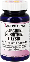 GALL PHARMA Arginin Ornithin Lysin 4:3:4 Kapseln – Bild 1 von 3