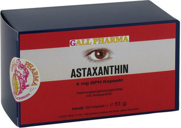 Gall Pharma Astaxanthin 4 mg Kapseln 120 Stück – Bild 1 von 3