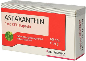 GALL PHARMA Astaxanthin 4 mg Kapseln 60 Stück – Bild 1 von 4