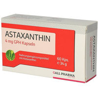 Produktbild von GALL PHARMA Astaxanthin 4 mg Kapseln 60 Stück