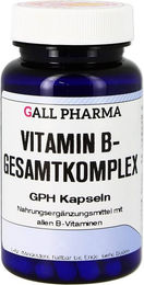 GALL PHARMA B-Komplex Vitamin B Gesamtkomplex Kapseln vegan ohne Gelatine – Bild 1 von 2
