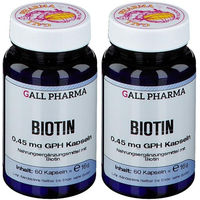 Produktbild von GALL PHARMA Biotin 0,45 mg Kapseln für Erwachsene 60 Stück