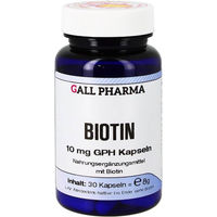 Produktbild von GALL PHARMA Biotin 10 mg Kapseln