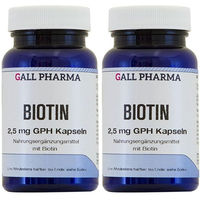 Produktbild von GALL PHARMA Biotin 2,5 mg Kapseln für Erwachsene 120 Stück