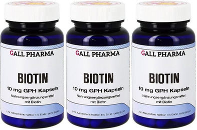 GALL PHARMA Biotin Kapseln 360 Stück – Bild 1 von 2