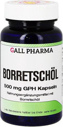 GALL PHARMA Borretschöl 500 mg Kapseln glutenfrei und laktosefrei 180 Stück – Bild 1 von 2