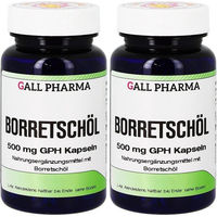 Produktbild von GALL PHARMA Borretschöl 500 mg Kapseln mit Vitamin E, 180 Stück, glutenfrei und laktosefrei