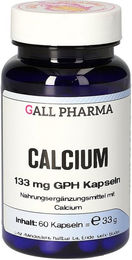 GALL PHARMA Calcium 133 mg Kapseln glutenfrei und laktosefrei für Erwachsene 60 Stück – Bild 1 von 1