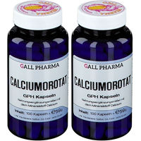 Produktbild von GALL PHARMA Calciumorotat 500 mg Kapseln glutenfrei und laktosefrei für Erwachsene