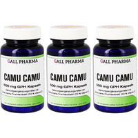 Produktbild von GALL PHARMA Camu Camu 500 mg Kapseln glutenfrei und laktosefrei 180 Stück