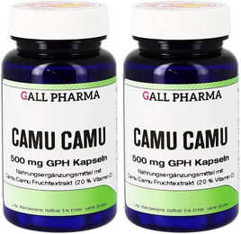 GALL PHARMA Camu Camu 500 mg Kapseln glutenfrei und laktosefrei 180 Stück – Bild 1 von 2