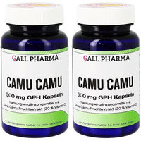 Produktbild von GALL PHARMA Camu Camu 500 mg Kapseln glutenfrei und laktosefrei 180 Stück