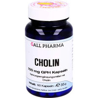 Produktbild von Gall Pharma Cholin 100 mg Kapseln 60 Stück