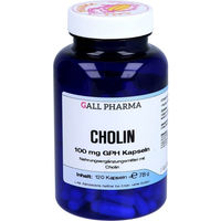 Produktbild von GALL PHARMA Cholin 100 mg Kapseln für Erwachsene 120 Stück