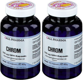 GALL PHARMA Chrom 100 µg Kapseln 180 Stück glutenfrei und laktosefrei – Bild 1 von 1