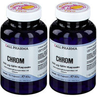 Produktbild von GALL PHARMA Chrom 100 µg Kapseln 180 Stück glutenfrei und laktosefrei