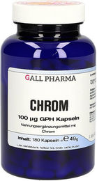 GALL PHARMA Chrom 100 µg Kapseln 180 Stück glutenfrei und laktosefrei – Bild 1 von 3